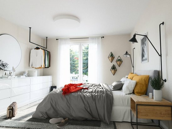 Bungalow-108-Schlafzimmer